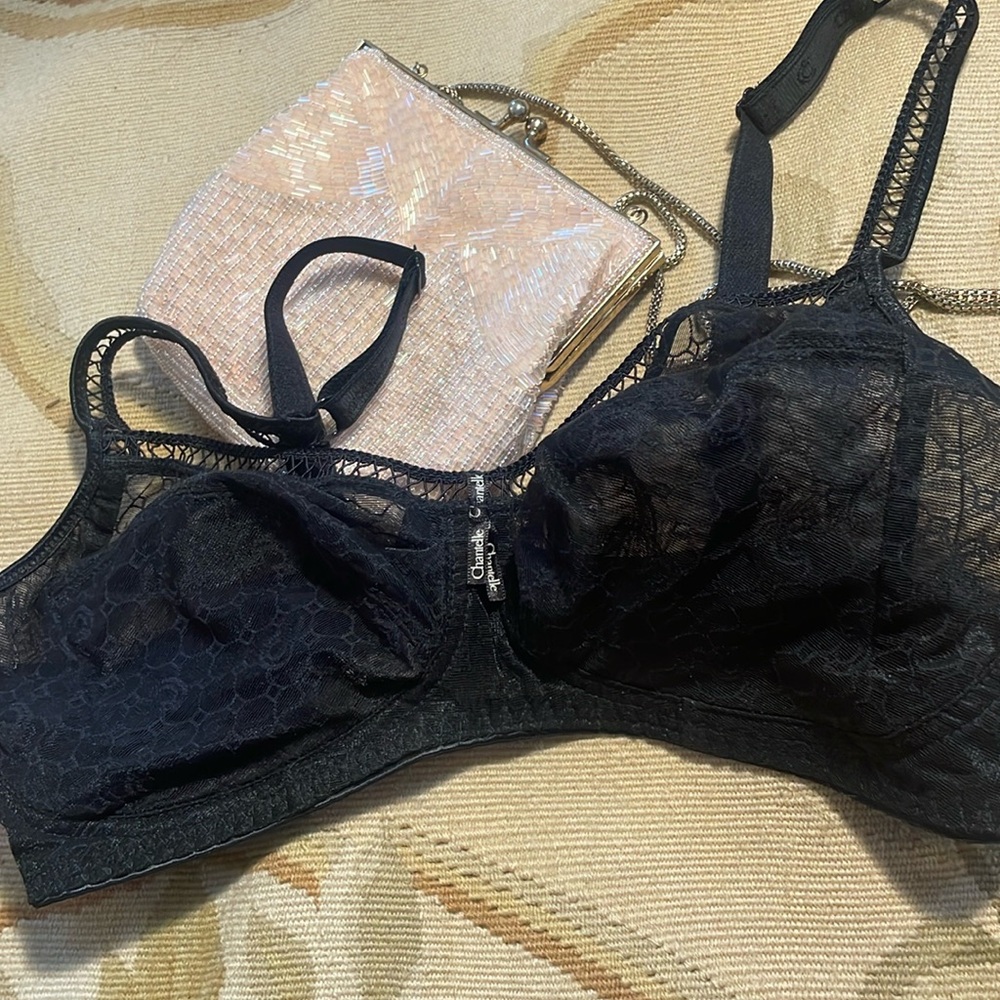 CHANTELLE BLACK BRA. Size 36 - Picture 12 of 14